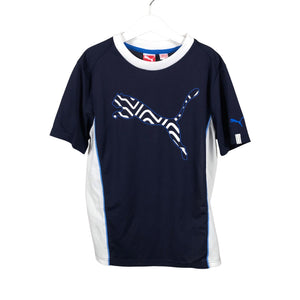 Unisex Puma - Sports shirt, short sleeve, size 146 - 152 - Blue (1)