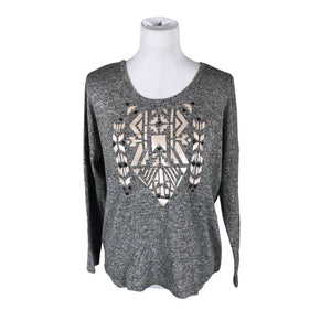 Unisex Cream - Tricot shirt, size 36 - Gray (1)