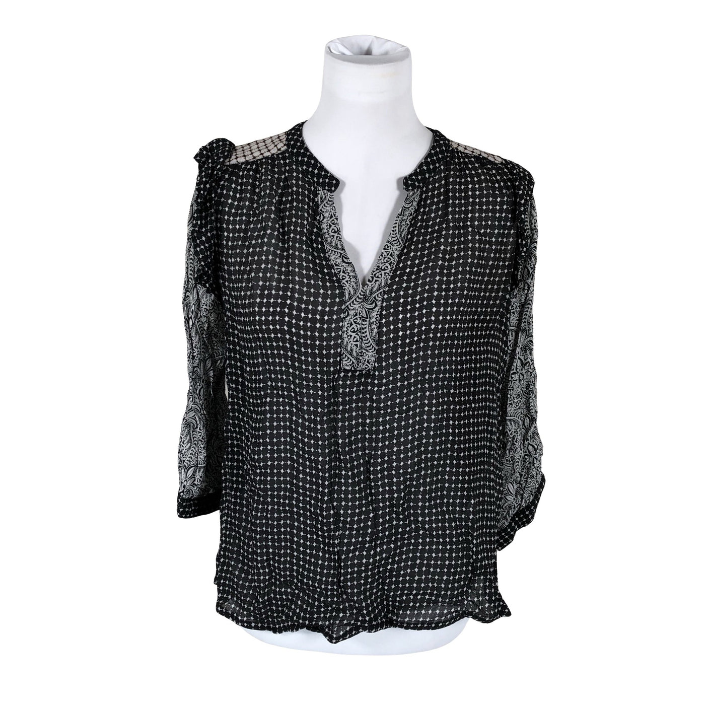 Unisex Part two - Blouse, size 38 - Black (1)