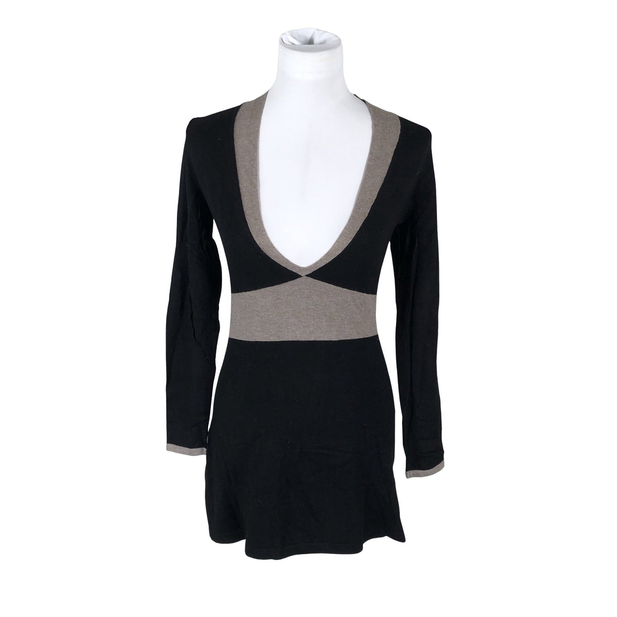 Unisex s.Oliver - Knit tunic, size 36 - Black (1)