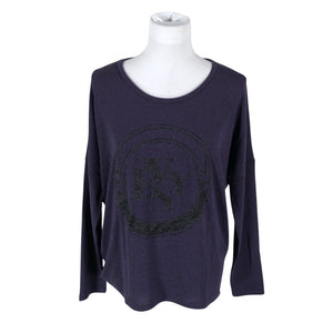 Unisex Soyaconcept - Tricot shirt, size 38 - Violet (1)