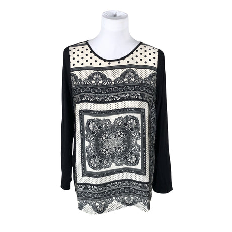 Unisex Taifun - Blouse, size 38 - Black ()