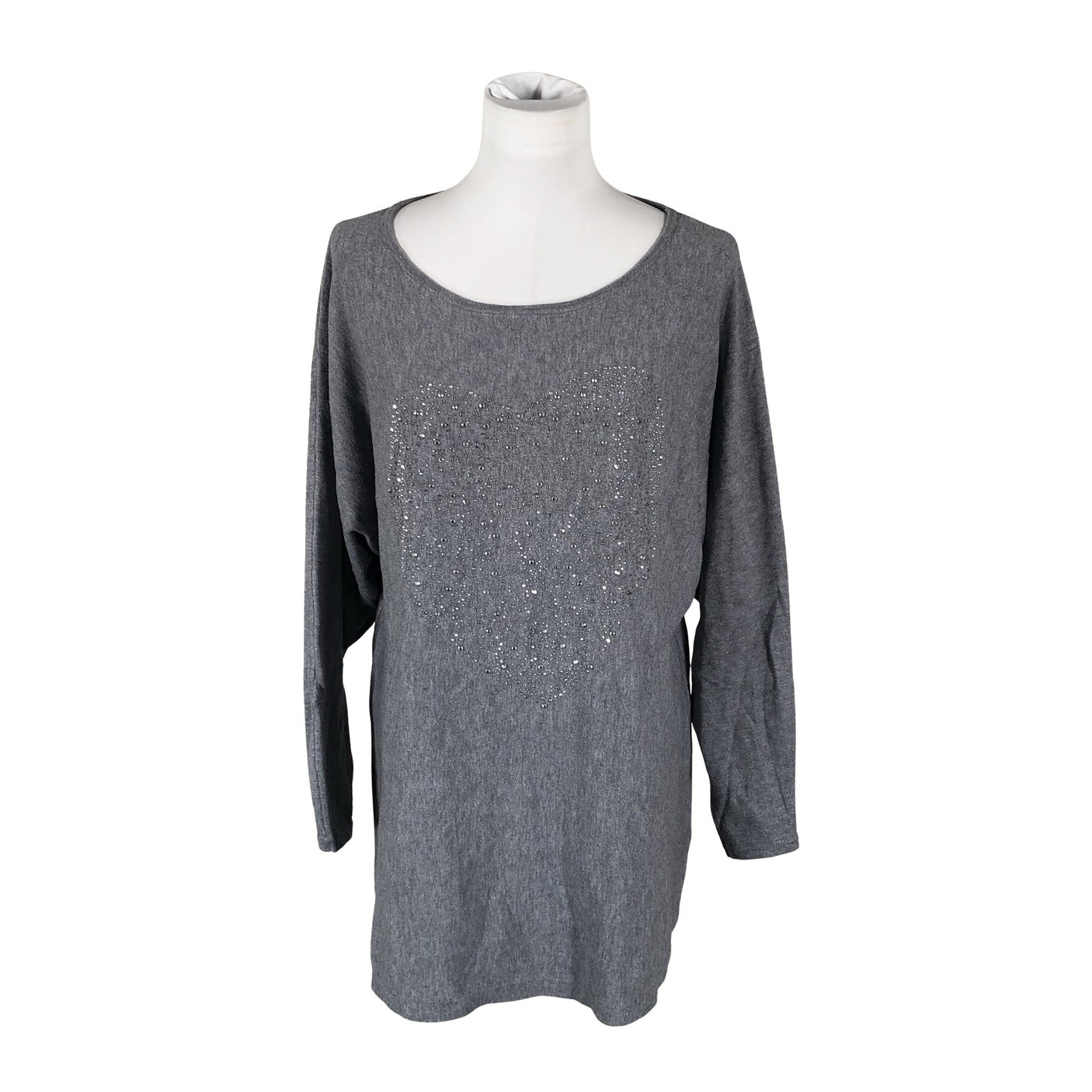 Unisex Bohemiana - Knit tunic, size 36 - Gray (1)