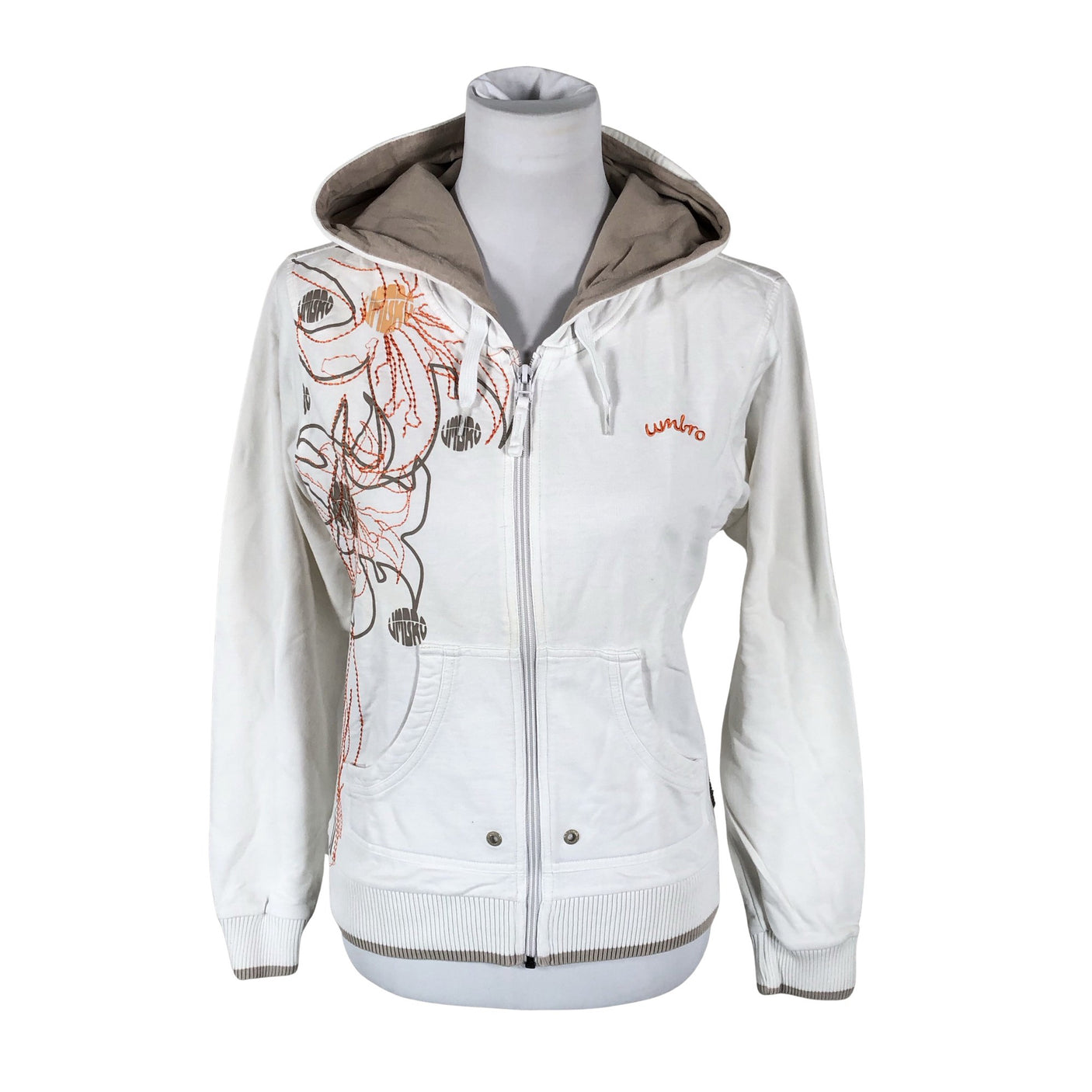 Unisex Umbro - Hoodie, size 38 - White (1)