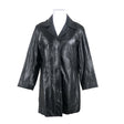 Unisex Claire.dk - Leather jacket, size 42 - Black ()
