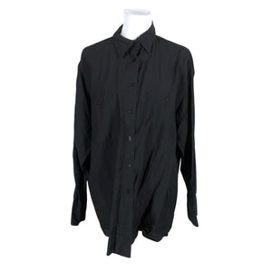 Unisex Filippa K. - Collared shirt, size 42 - Black (1)