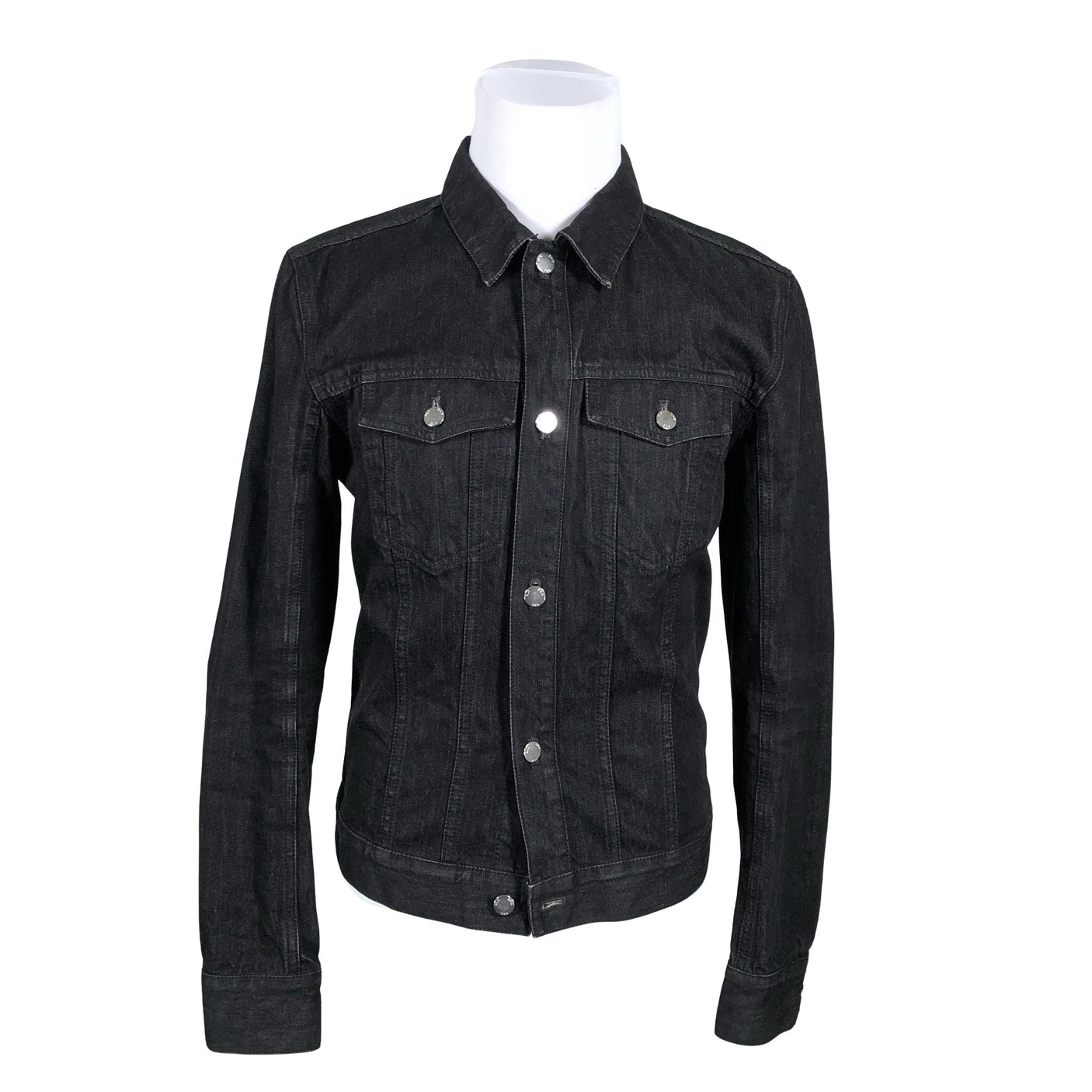 Unisex BLK DNM - Denim jacket, size L - Gray (1)