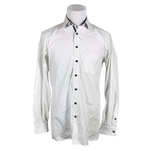 Unisex Olymp - Collared shirt, size M - White (1)