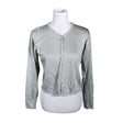 Unisex Lindex - Cardigan, size 38 - Silver ()