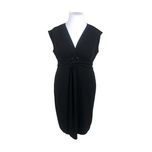 Unisex Glamour - Tricot dress, size 44 - Black (1)