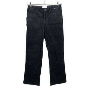 Unisex Part two - Velvet pants, size 36 - Black (1)