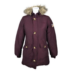 Unisex Svea - Down jacket, size 36 - Wine red (2)