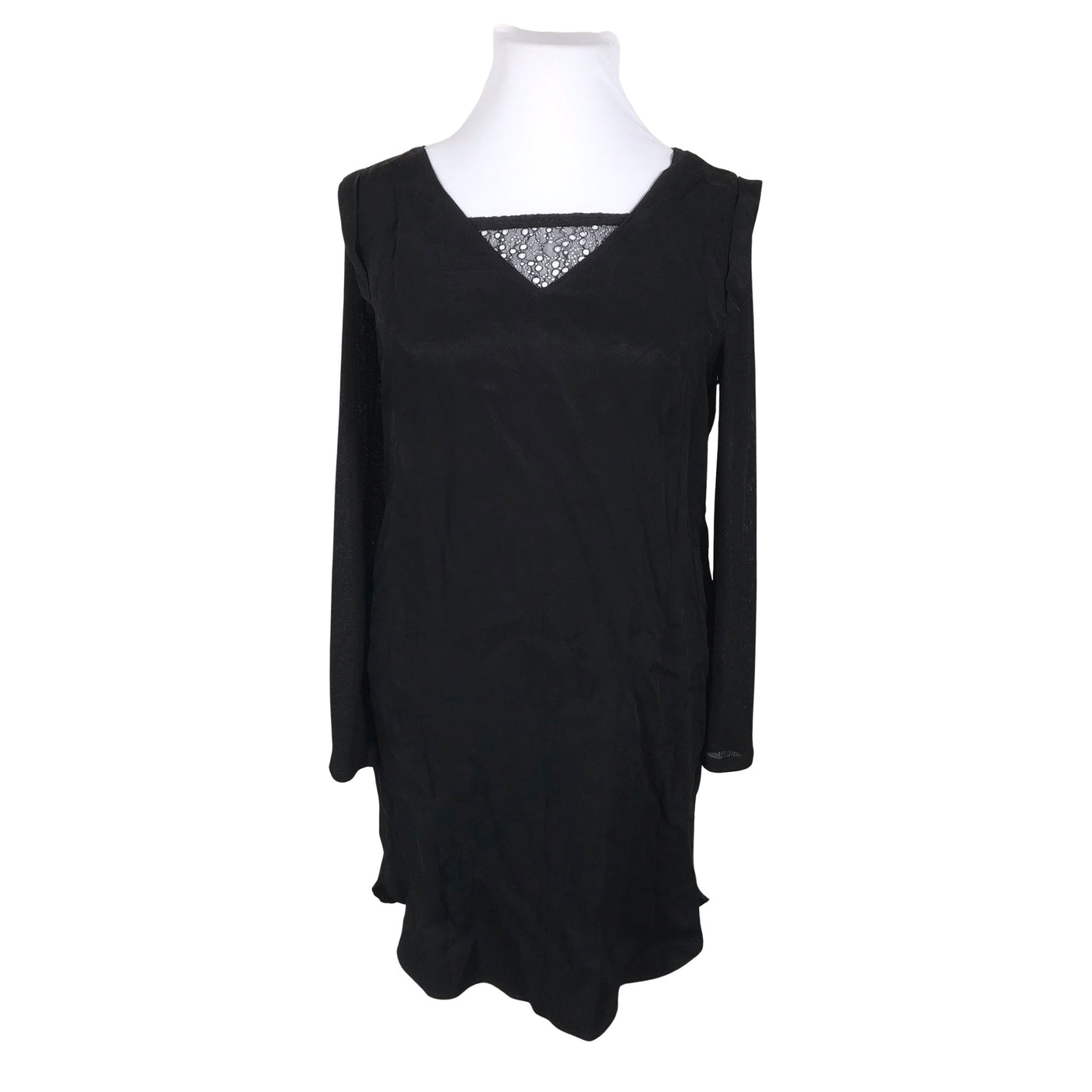 Unisex Hugo Boss - Schiffon dress, size 42 - Black (1)