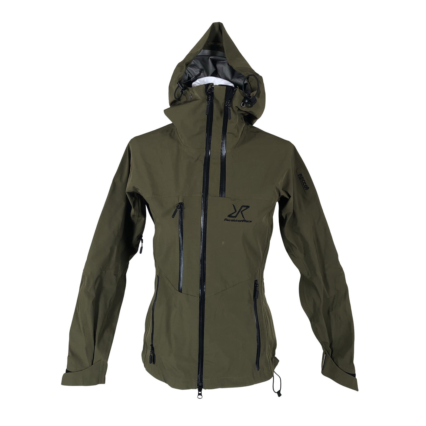 Unisex RVRC Revolution Race - Shell jacket, size 34 - Green (1)