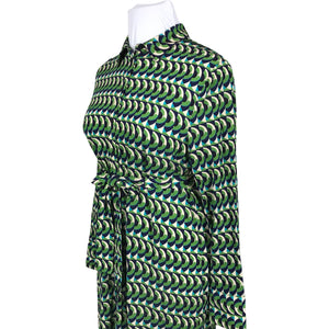 Unisex LaSalle - Tricot dress, size 42 - Green
