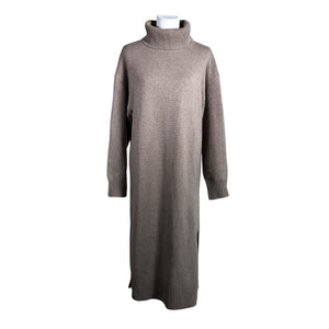 Unisex Soft Goat - Knit dress, size 40 - Beige (1)