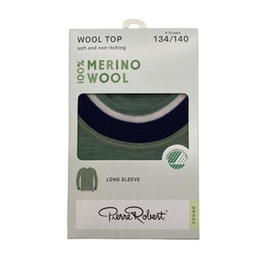 Unisex Pierre Robert - Thermal shirt, size 134 - 140 - Green (1)