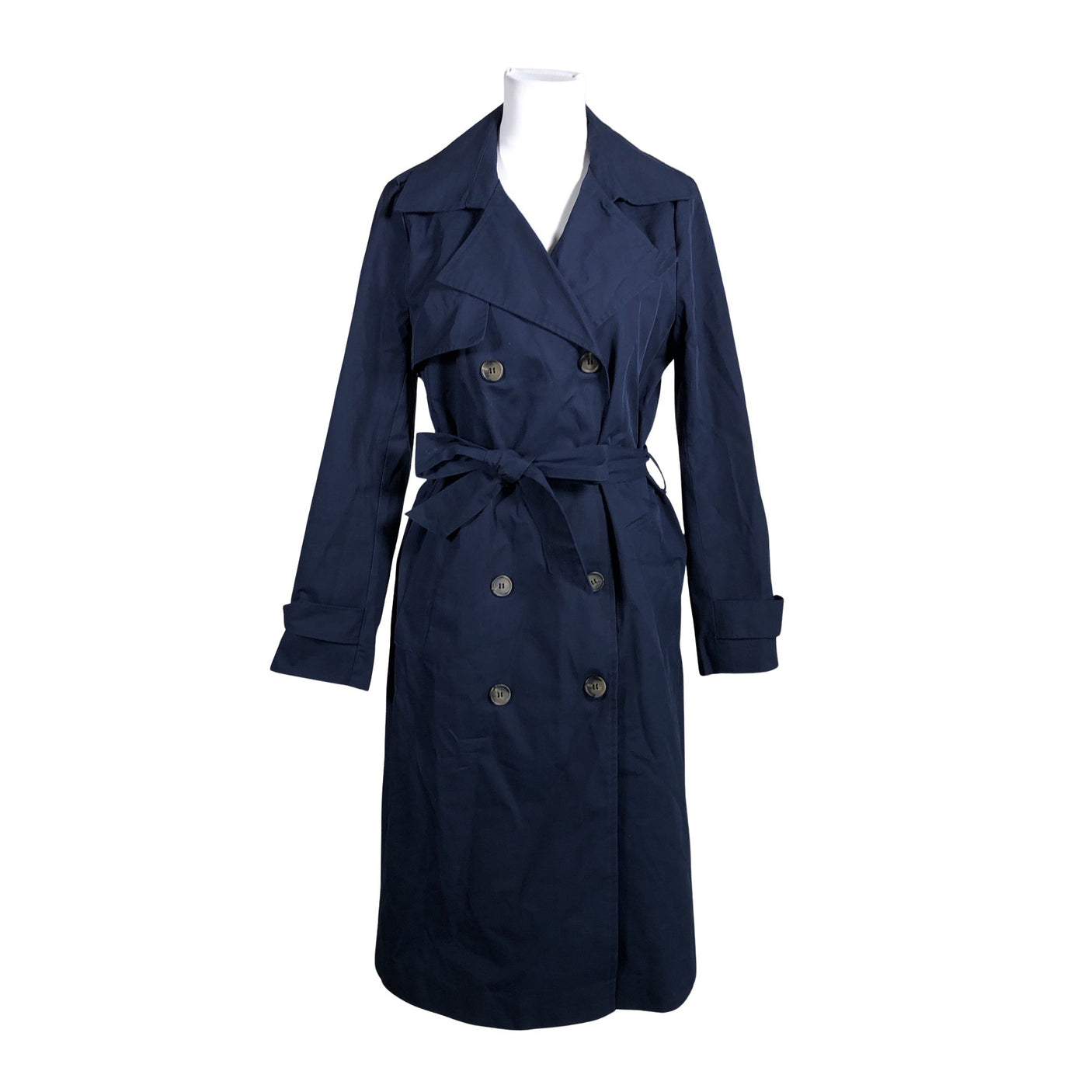 Unisex Saint Tropez - Trench coat, size 36 - Blue (1)