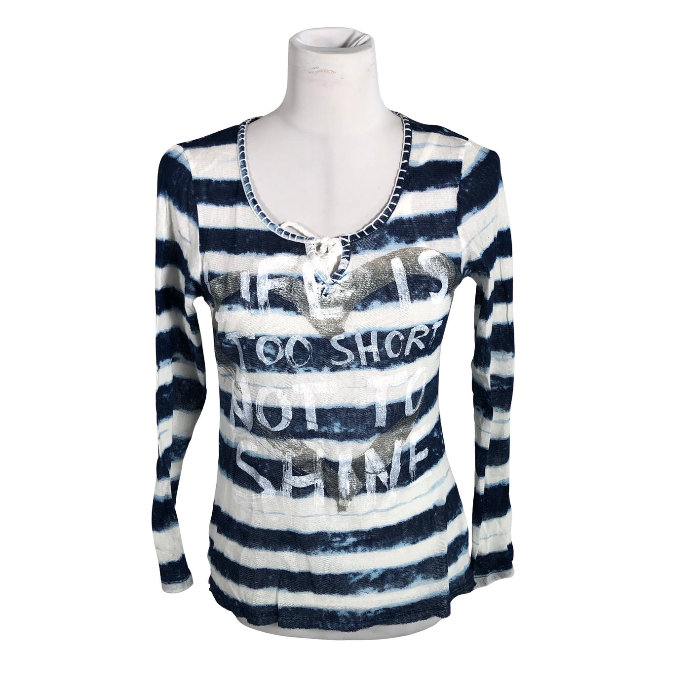 Unisex Marc Aurel - Tricot shirt, size 36 - Blue (1)