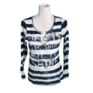 Unisex Marc Aurel - Tricot shirt, size 36 - Blue (1)