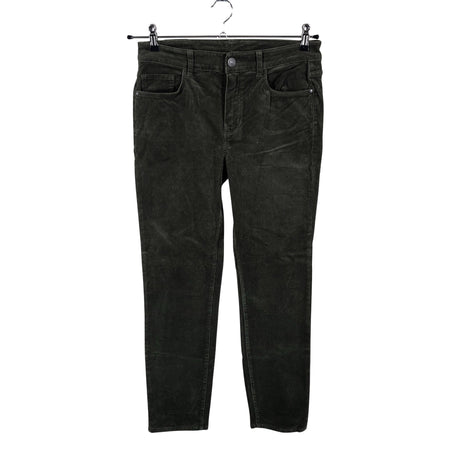 Unisex Massimo Dutti - Velvet pants, size 38 - Green ()