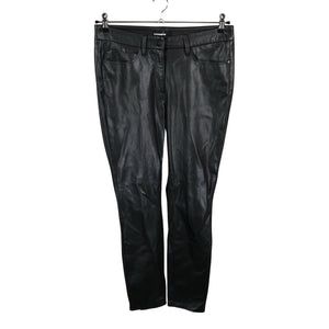 Unisex Cambio - Leather pants, size W33 - Brown (1)