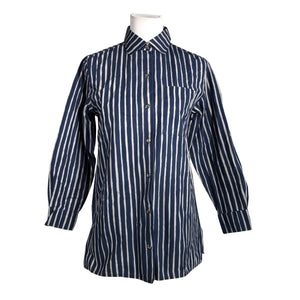Unisex Marimekko - Collared shirt, size 38 - Blue (1)