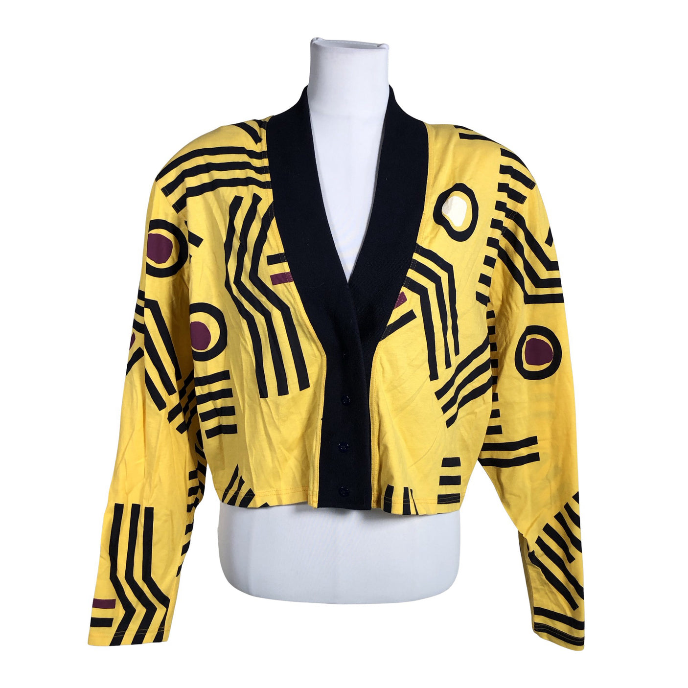 Unisex Marimekko - Cardigan, size 40 - Yellow (1)