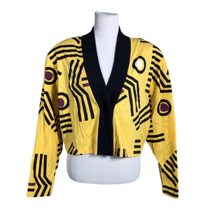 Unisex Marimekko - Cardigan, size 40 - Yellow (1)