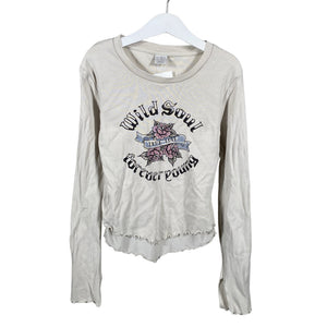 Unisex Lindex - Tricot shirt, size 146 - 152 - Beige (1)