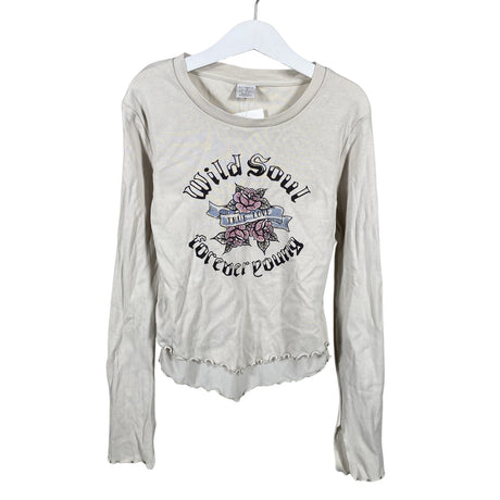 Unisex Lindex - Tricot shirt, size 146 - 152 - Beige ()