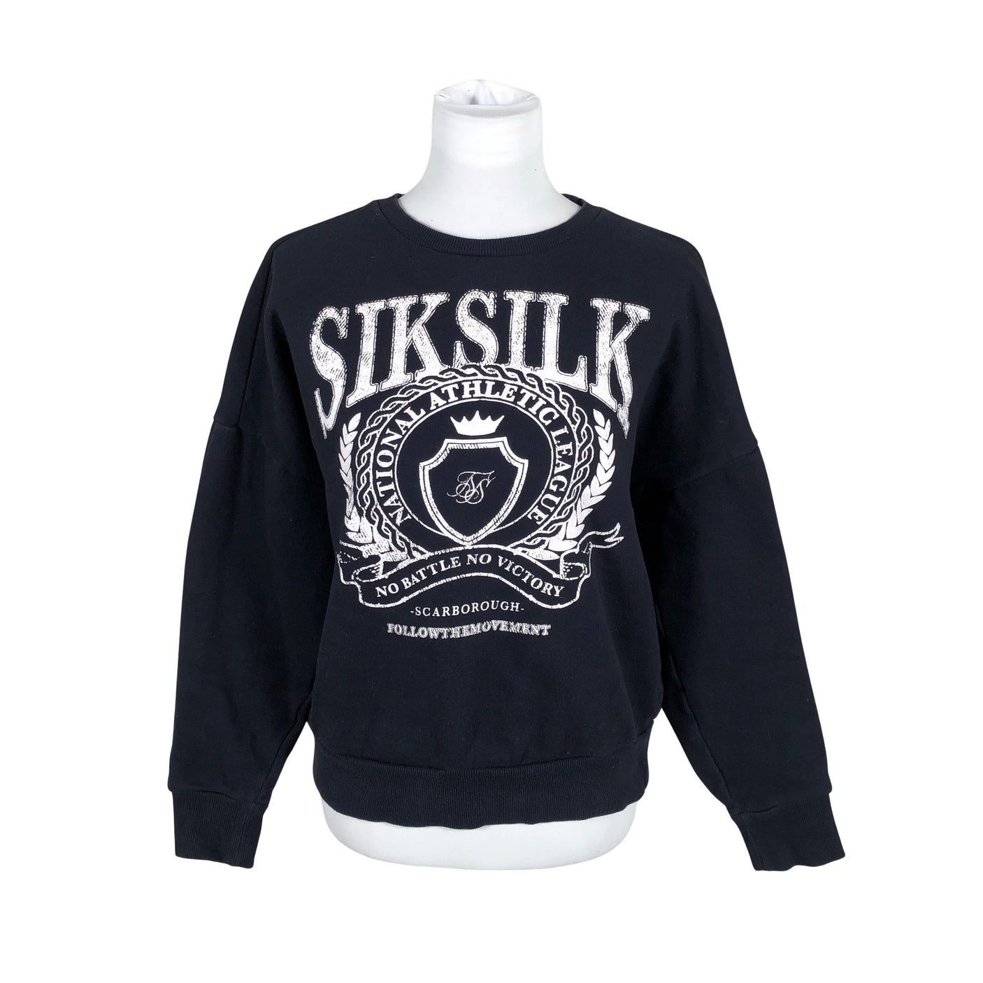 Unisex Siksilk - Sweatshirt, size 38 - Blue (1)
