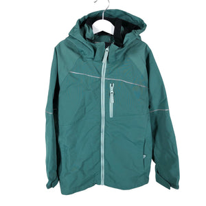 Unisex Polarn O. Pyret - Spring/Fall jacket, size 134 - 140 - Green (1)