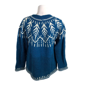 Unisex Handmade - Sweater, size 40 - Blue (2)