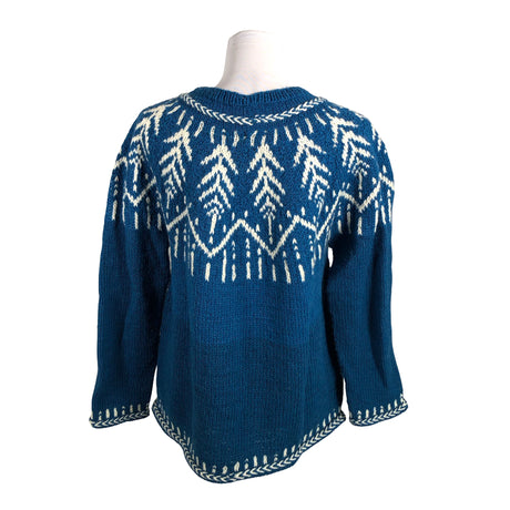 Unisex Handmade - Sweater, size 40 - Blue (2)