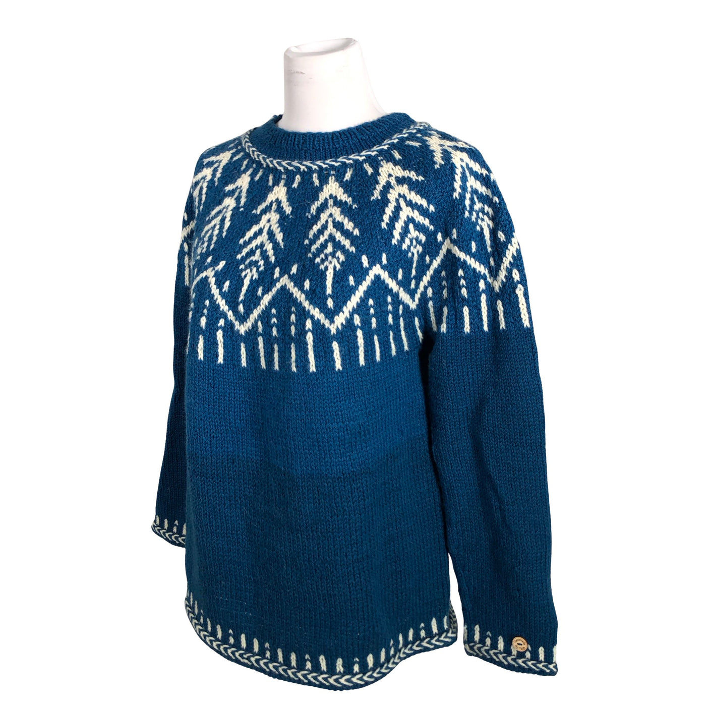 Unisex Handmade - Sweater, size 40 - Blue (3)