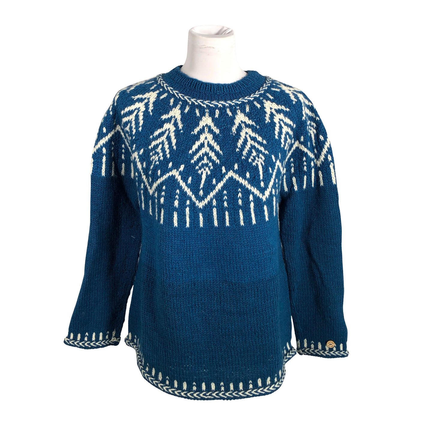 Unisex Handmade - Sweater, size 40 - Blue (1)