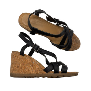 Unisex Hush Puppies - Wedge sandals, size 37 - Black (1)