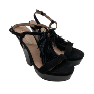 Unisex Pura Lopez - Heeled sandals, size 36 - Black (3)