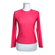 Unisex Handmade - Sports shirt, long sleeve, size S - Pink ()