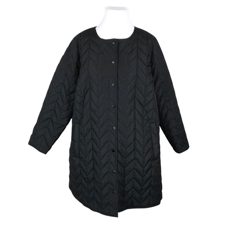Unisex Zizzi - Quilted jacket, size 50 - Black ()