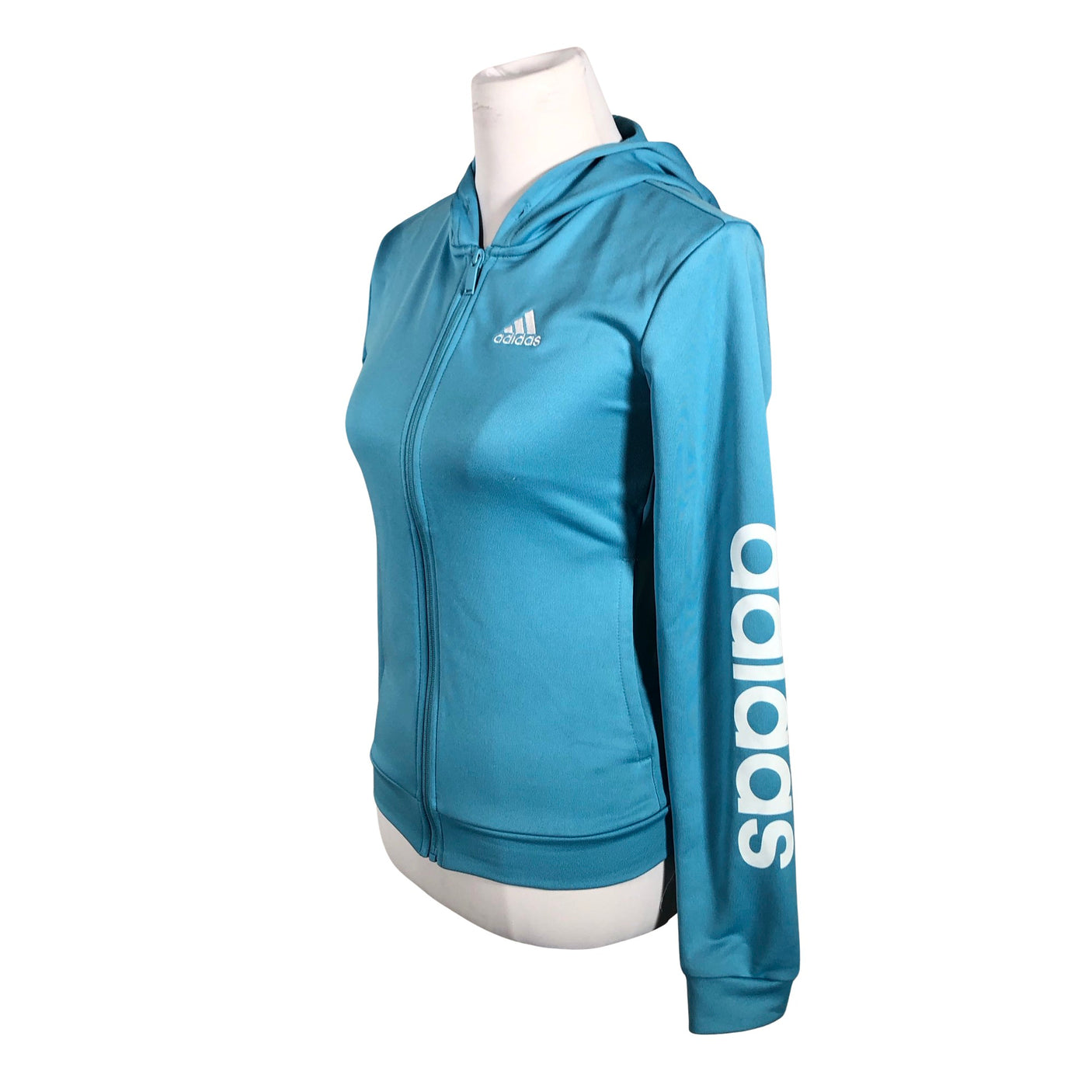 Unisex Adidas - Hoodie, size 32 - Light blue (2)