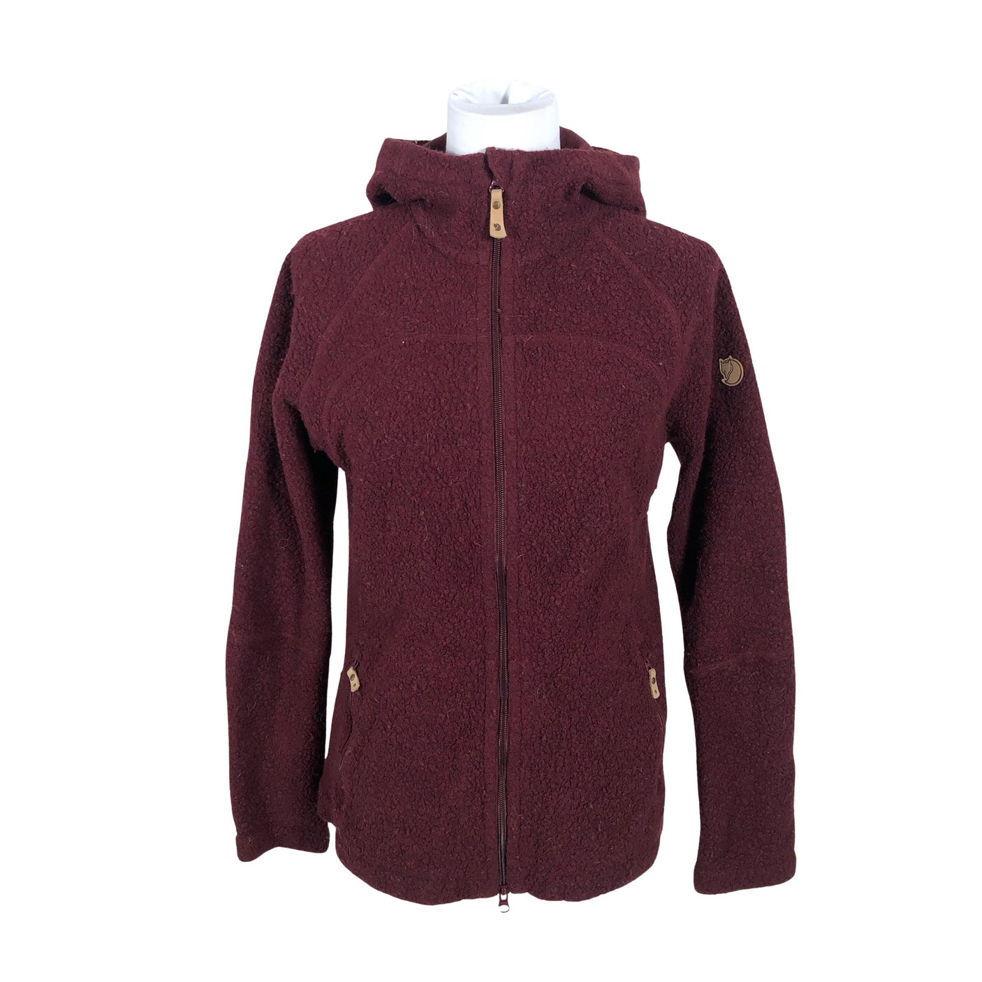 Unisex Fjällräven - Fleece jacket, size 36 - Wine red (1)