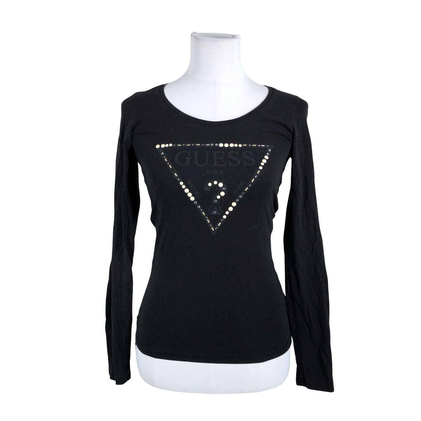 Unisex Guess - Tricot shirt, size 34 - Black (1)