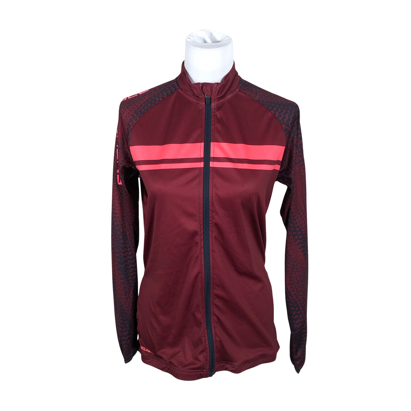 Unisex Endurance - Sports shirt, long sleeve, size 40 - Wine red (1)