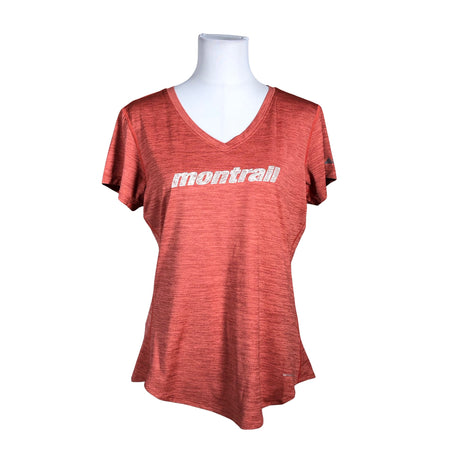 Unisex Columbia - Sports shirt, short sleeve, size 40 - Red ()