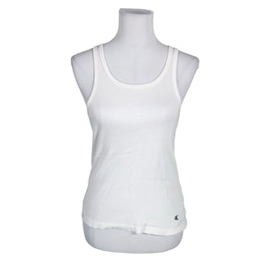 Unisex Calvin Klein - Tricot tank top, size 38 - White (1)