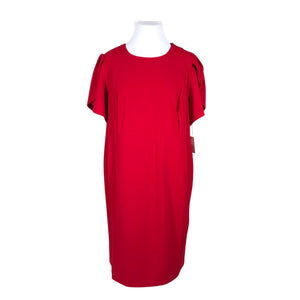 Unisex Calvin Klein - Tricot dress, size 48 - Red (1)