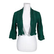 Unisex Ril's - Knit bolero jacket, size 42 - Green ()