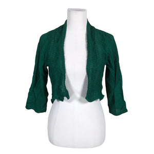 Unisex Ril's - Knit bolero jacket, size 42 - Green (1)